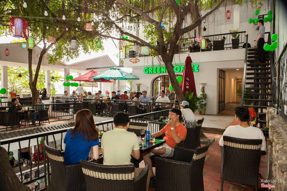 quán cà phê ngoài trời ở Tân Phú